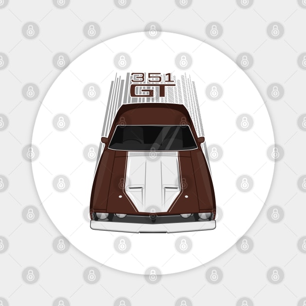 Ford Falcon XB GT 351 - Brown Magnet by V8social